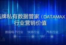 派择:品牌私有数据管家(DATAMAX) 的行业营销价值-RTBChina